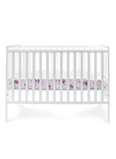 NINI Nini Baby Cot/Crib Fitted Sheet, Blush Rose, 100% Cotton Muslin, Soft & Breathable, Includes 1 Fitted Sheet, Size Up to 70x140 cm  - Image 2