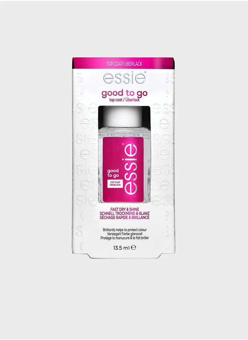 essie Essie Nail Polish Top Coat, Good To Go 13.5 Ml