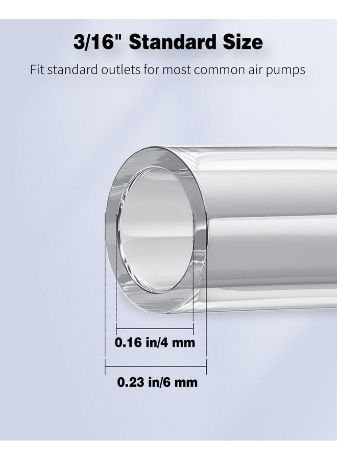 Pawfly Pawfly 39 Feet Aquarium Airline Tubing, Standard 3/16" Tubing for Fish Tank Air Pump Flexible Kink-Resistant Pure PVC Hose for Aquarium Garden Terrarium Pond - Image 5
