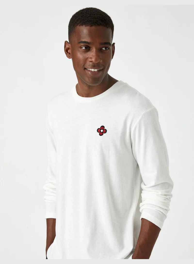 KOTON Basic T-Shirt Long Sleeve