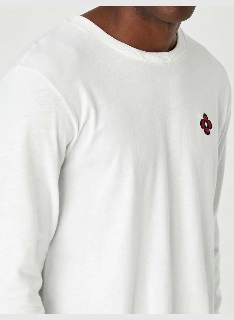 KOTON Basic T-Shirt Long Sleeve