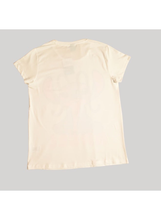 LILO & STITCH WOMENS SHORT SLEEVE PAJAMA SETS , SILKY POLYESTER - Image 4