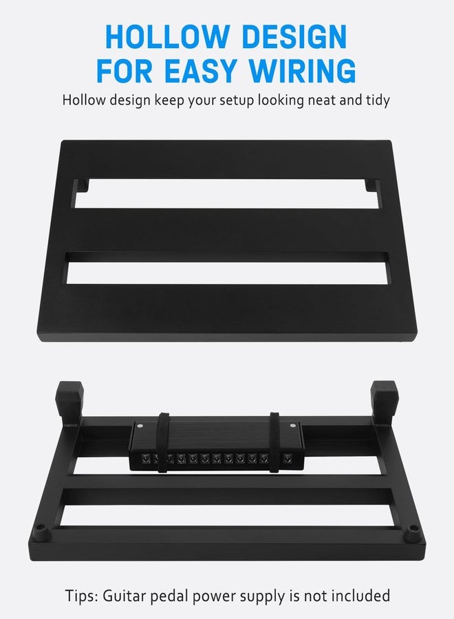STRICH MINI 15+ Guitar Pedal Board, Aluminum Alloy, 0.1 lbs (0.55 kg), Ultra Lightweight, Effector Board, 15.0 x 8.7 inches (38 x 22 cm), Carrying Bag Included - Image 4