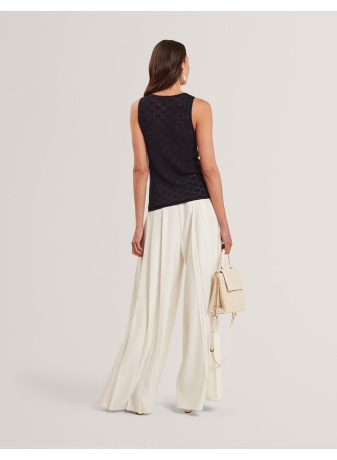 Ted Baker Touch Of Silk Knitted Sleeveless Top - Image 4
