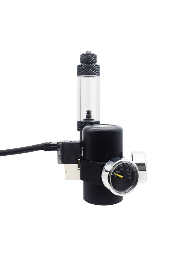 Fzone Aquarium Co2 Regulator For Paintball With Dc Solenoid And Aluminum Alloy Bubble Counter And Check Valve - Image 3