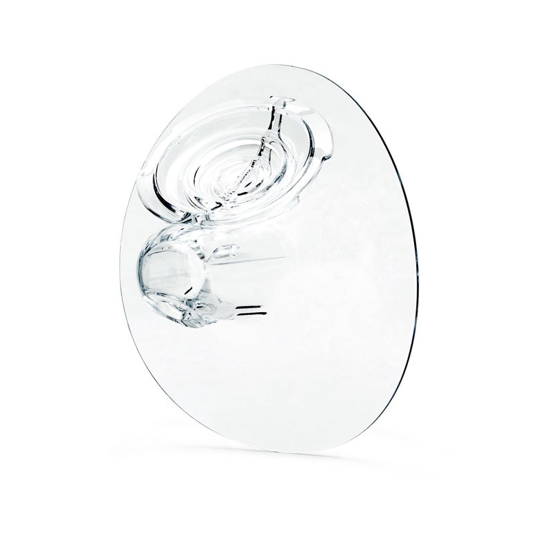 Elvie Breast Pump Breast Shield - 24mm - Nipple Flange for Pumping Breast Milk - Accessories & Breastfeeding Essentials for Electric Pumps - BPA Free, Dishwasher Safe - 2 Pack - Image 1