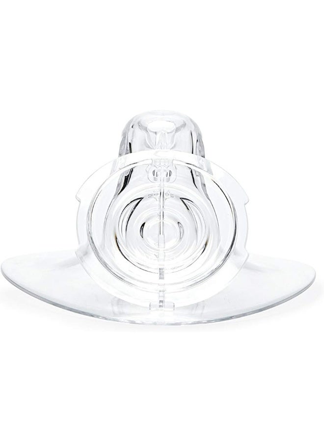 elvie Elvie Pump Breast Shields - 24mm | 2 Pack Nipple Shield Flange for Expressing Breast Milk | Baby Breastfeeding Accessories for Electric Breast Pump | BPA Free Breast Shields| Nursing Bra Compatible - Image 3