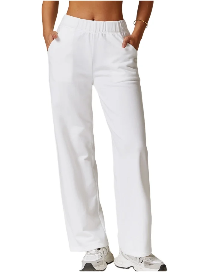 KAWN.YOGA Womens Mid Waist Workout Sport Sweatpants Running Pants