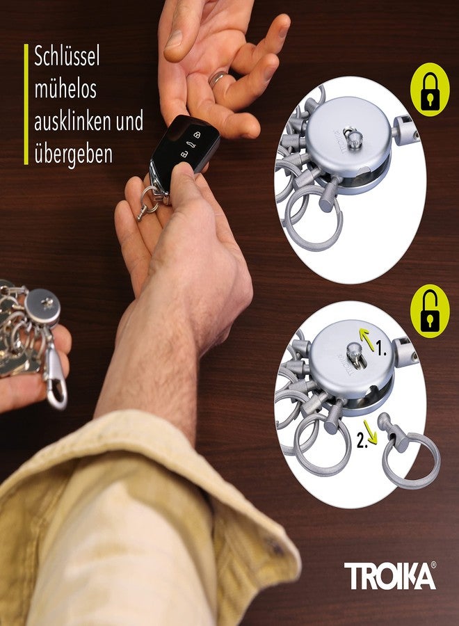 Troika Basic MT - the ingenious key organizer | makes even the biggest bunch of keys easy to handle | smart Key change in seconds | invented in Germany - gift box - Image 5