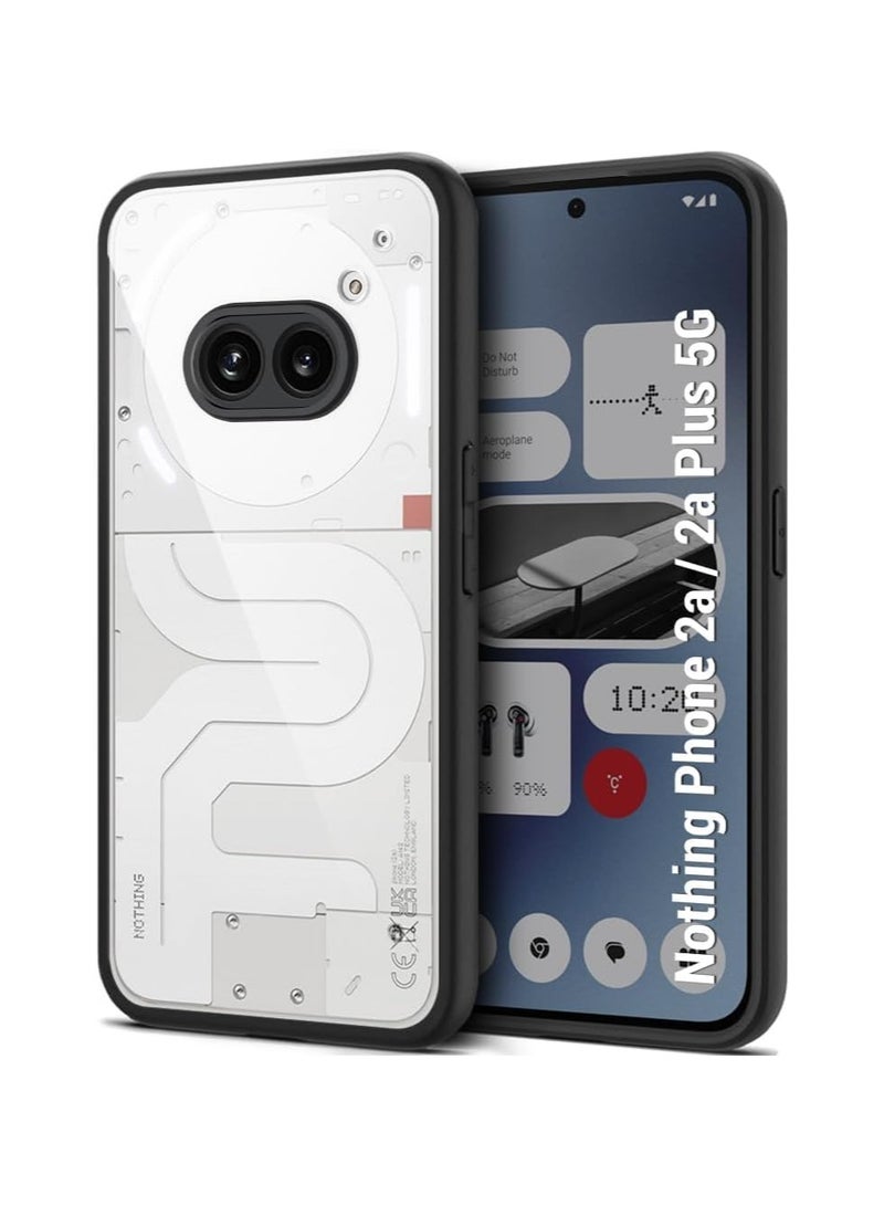 Clear Case for Nothing Phone 2a Plus 2024 Transparent Hard PC Back u0026 Soft TPU Bumper 【Not Yellowing】 Shockproof Protective Phone Case Slim Fit Thin Cover for Nothing Phone (2a) Plus 2024 - Image 1