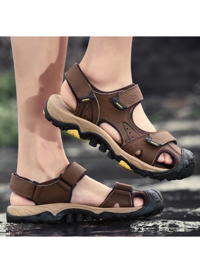 Men Fashion Big Size Summer Sport Sandals Beach Water Hiking Shoes Comfort Breathable Casual Non-slip Indoor Outdoor Sandal - Image 4