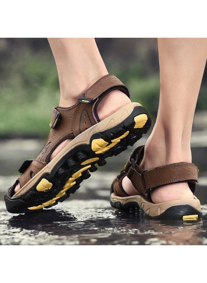 Men Fashion Big Size Summer Sport Sandals Beach Water Hiking Shoes Comfort Breathable Casual Non-slip Indoor Outdoor Sandal - Image 5