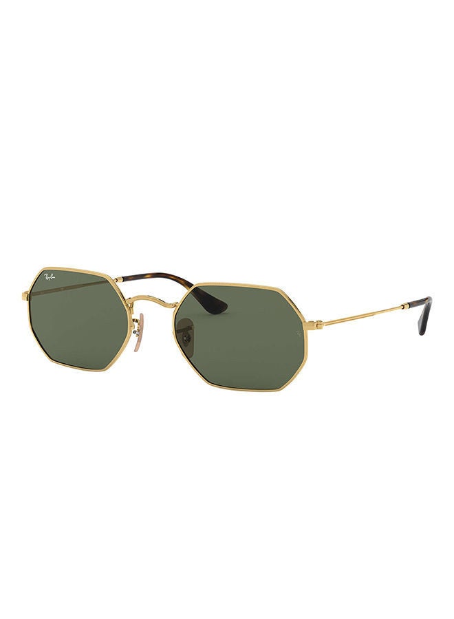 Ray-Ban Unisex Full Rim Clubmaster Sunglasses - RB3556N - Lens Size: 53 mm - Gold - Image 1