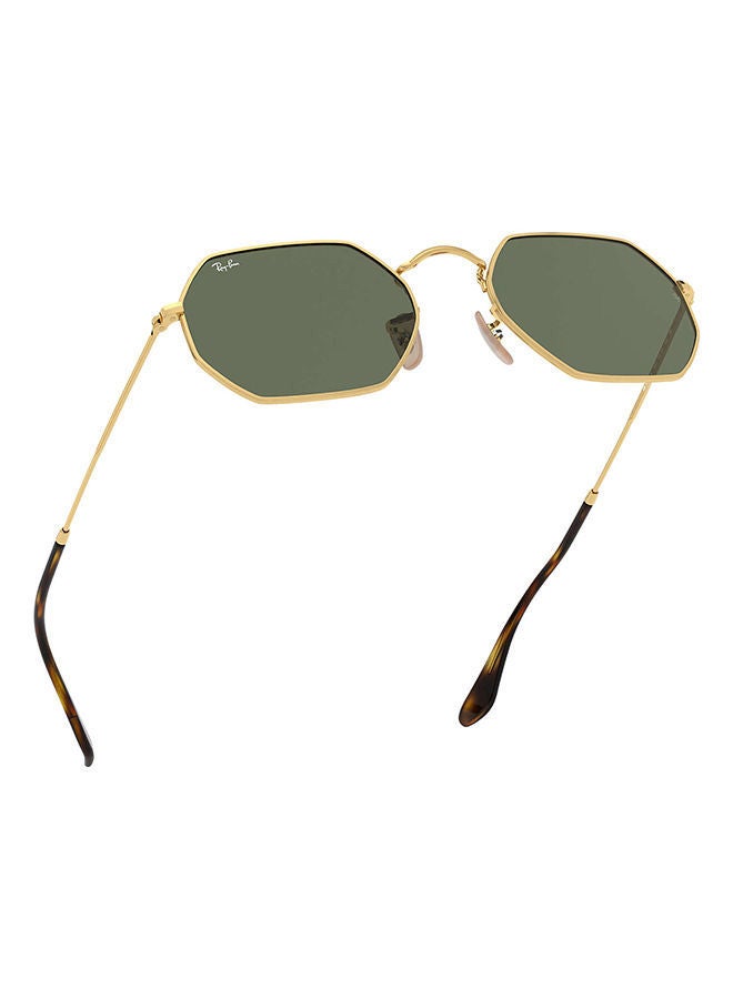 Ray-Ban Unisex Full Rim Clubmaster Sunglasses - RB3556N - Lens Size: 53 mm - Gold - Image 4