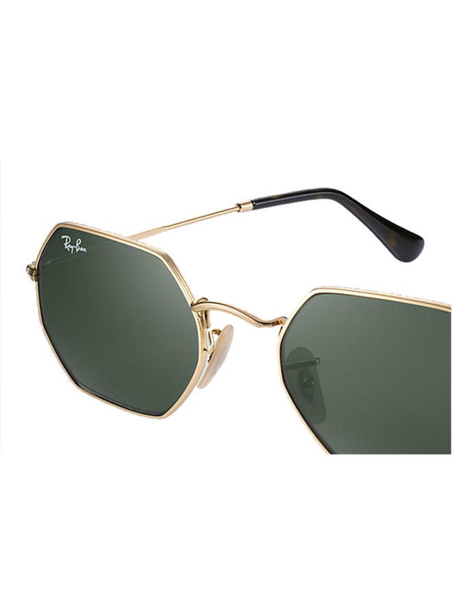 Ray-Ban Unisex Full Rim Clubmaster Sunglasses - RB3556N - Lens Size: 53 mm - Gold - Image 5