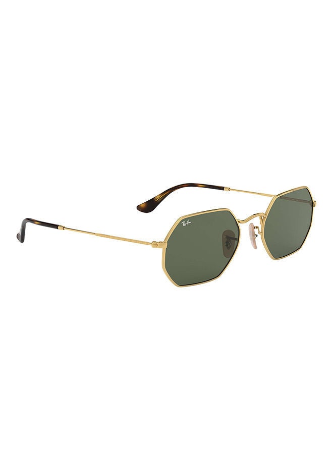 Ray-Ban Unisex Full Rim Clubmaster Sunglasses - RB3556N - Lens Size: 53 mm - Gold - Image 3