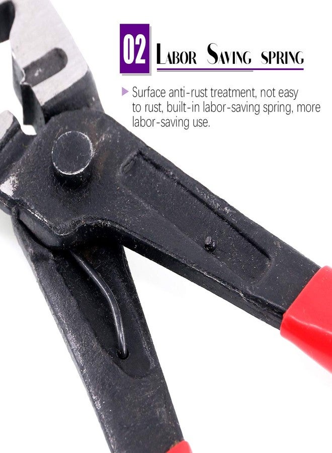Swpeet Multi-purpose Heavy Duty CV Boot Hose Clip Pliers Clic & Clic-R Type Swivel Drive Shaft Angle - Image 4