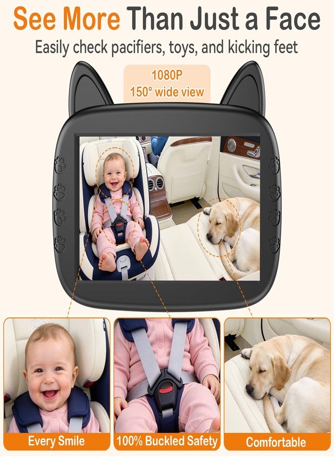 Befumly Wide Angle Car Camera for Baby: 150° HD Lens with Auto IR Night Vision Capture Entire Backseat for Safety Driving - Plug & Play Setup in 3-Minute Without Tools for New Parents - Befumly V30 - Image 4