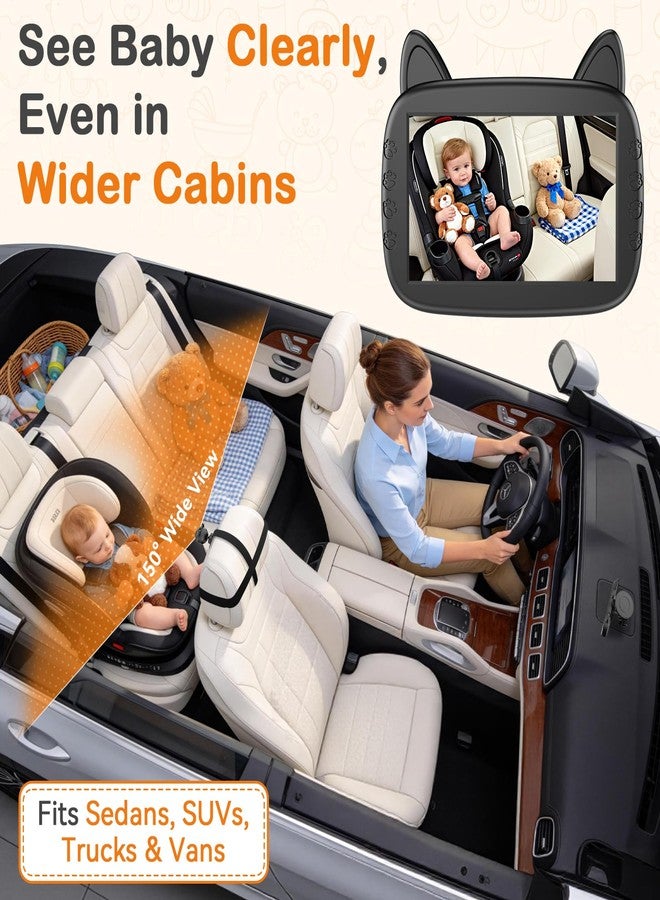 Befumly Wide Angle Car Camera for Baby: 150° HD Lens with Auto IR Night Vision Capture Entire Backseat for Safety Driving - Plug & Play Setup in 3-Minute Without Tools for New Parents - Befumly V30 - Image 5