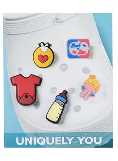 Excefore Baby Shoe Charms 26PCS Baby Boy Shoes Charm for Croc PVC Baby Girl Accessories Birthday Party Favors Supplies Decorations fit Clog Bracelets Gift  - Image 3
