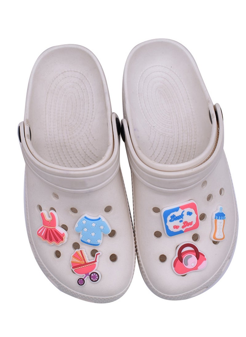 Excefore Baby Shoe Charms 26PCS Baby Boy Shoes Charm for Croc PVC Baby Girl Accessories Birthday Party Favors Supplies Decorations fit Clog Bracelets Gift  - Image 2