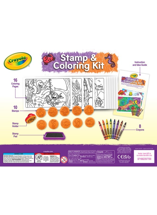 Crayola مجموعة الطوابع والتلوين - Image 3