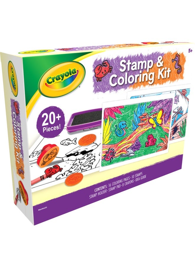 Crayola مجموعة الطوابع والتلوين - Image 2