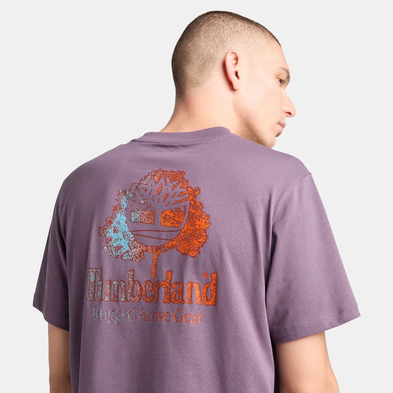 Timberland Men's Rugged Active Gear Graphic T-Shirt
