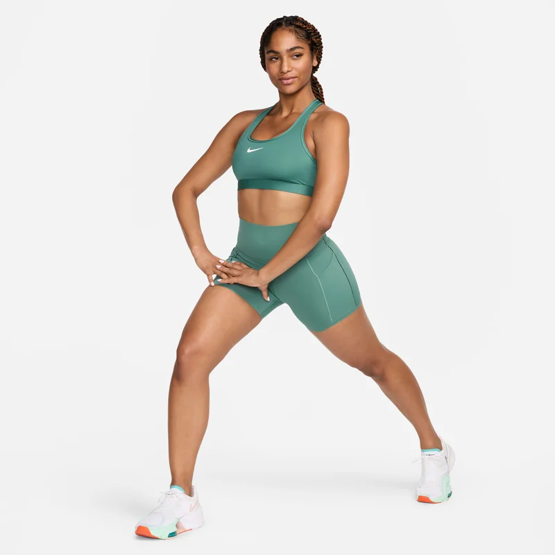 Nike Women's Dri-FIT Swoosh Medium-Support Training Sports Bra