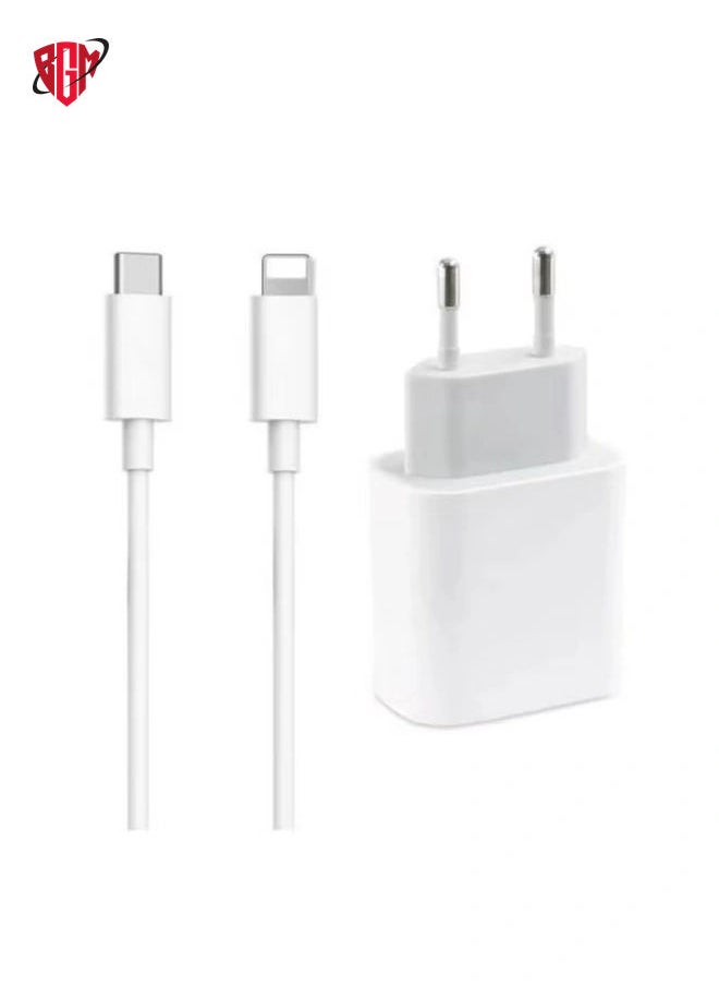 BGM - 20W Original Phone Fast Charger With Cable For Apple iPhone - Image 1