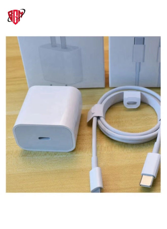 BGM - 20W Original Phone Fast Charger With Cable For Apple iPhone - Image 1