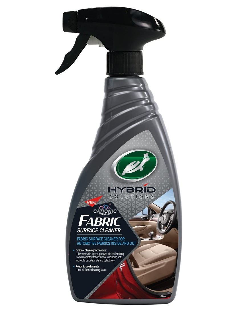 Turtle Wax Hybrid Solutions Fabric Surface Cleaner for Car Interiors, 500ml - Advanced Cationic Technology for Deep Cleaning - Image 1