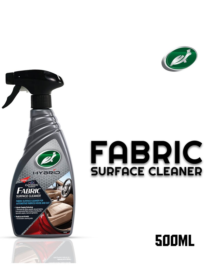 Turtle Wax Hybrid Solutions Fabric Surface Cleaner for Car Interiors, 500ml - Advanced Cationic Technology for Deep Cleaning - Image 3