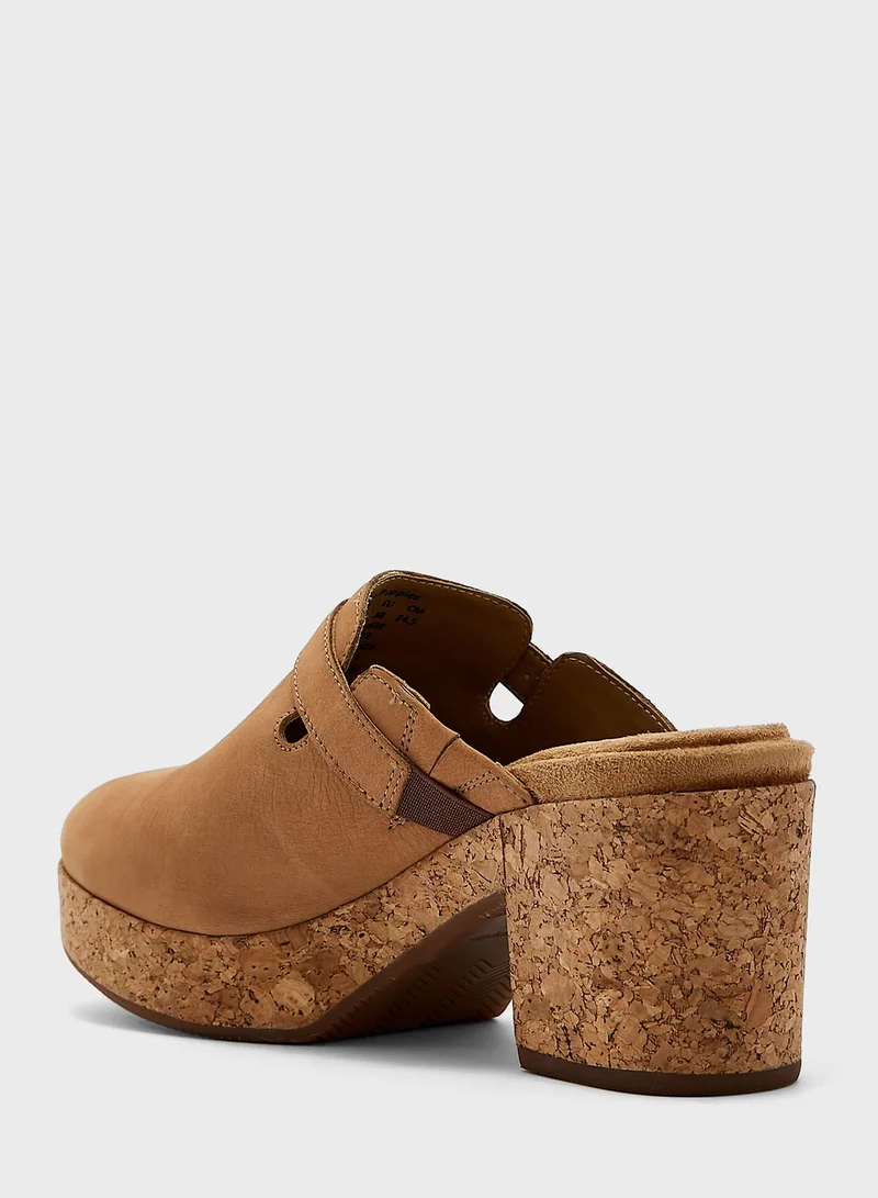 Hush Puppies Poinetd Too Flat Heel Ballerinas