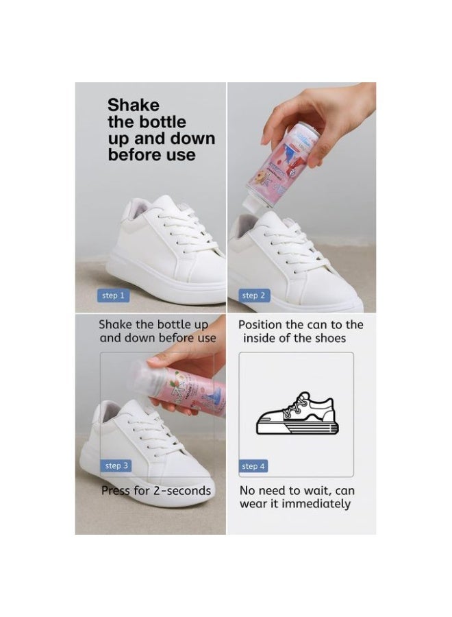 zoba Shoe Odor Eliminator Spray - Foot Deodorizer and Disinfectant, Long-Lasting Freshness, Eliminates Bad Odors and Freshens Shoes and Air - Image 2