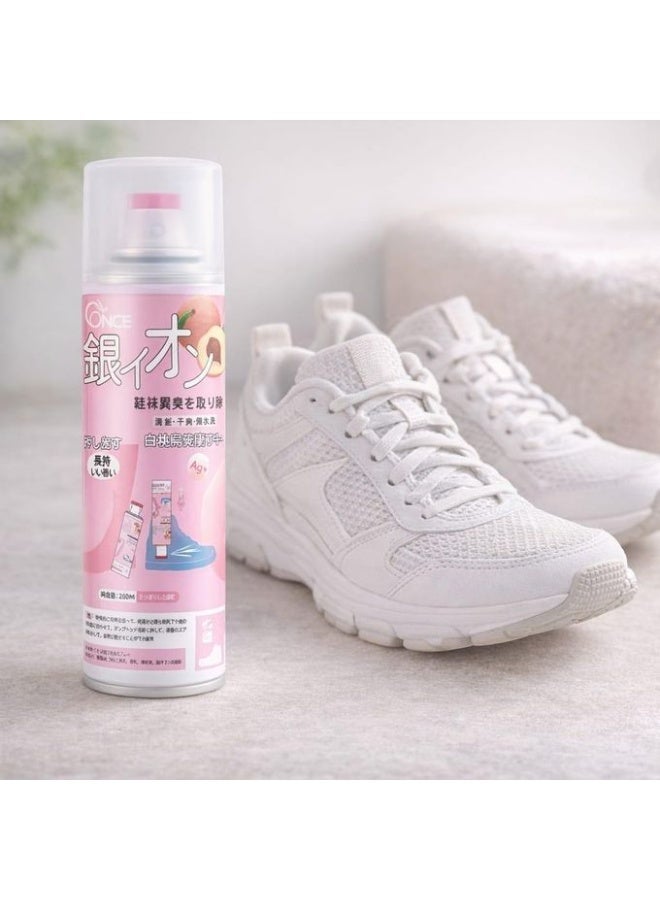 zoba Shoe Odor Eliminator Spray - Foot Deodorizer and Disinfectant, Long-Lasting Freshness, Eliminates Bad Odors and Freshens Shoes and Air - Image 1