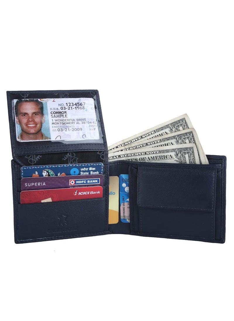 ALLKING - AM leather Bi Fold Actual Leather Wallet - Image 1