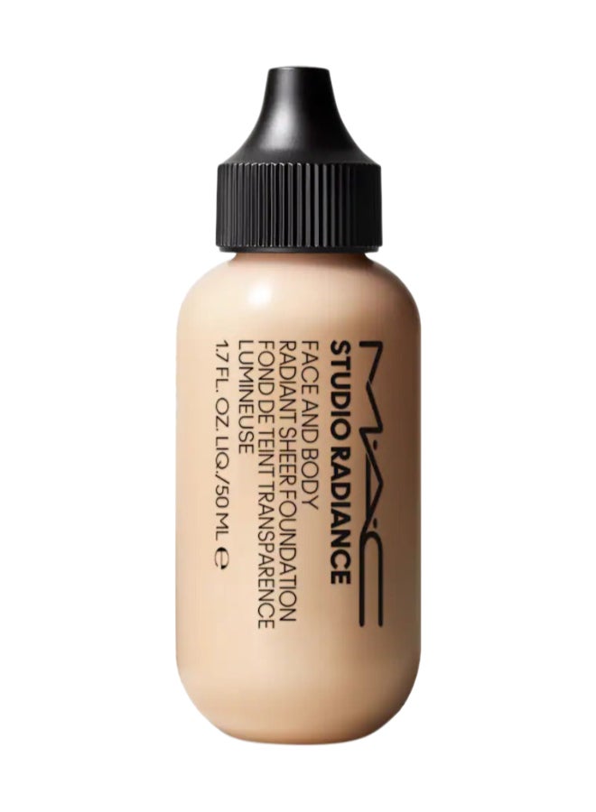 MAC Cosmetics Studio Radiance Face and Body Radiant Sheer Foundation - C0 - Image 1