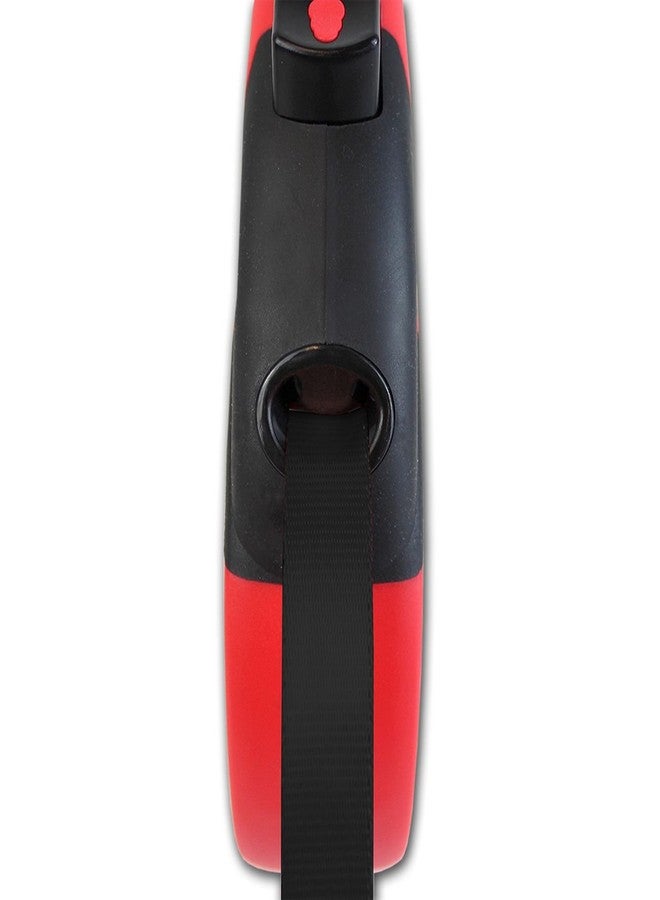 كونج طوق كلاب قابل للسحب من KONG مناسب للكلاب متوسطة الحجم حتى وزن 30 كجم، متين، عاكس للضوء، مقاوم للتشابك، مزود بقفل أمان، ومقبض مريح ناعم الملمس، مثالي للمشي لمسافات طويلة، والتنزه، والتدريب، أسود، متوسط - 5 أمتار - Image 4