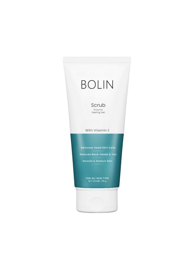 BOLIN Enzyme Peeling Gel Scrub with Vitamin E, 150g, For All Skin Types - Image 1