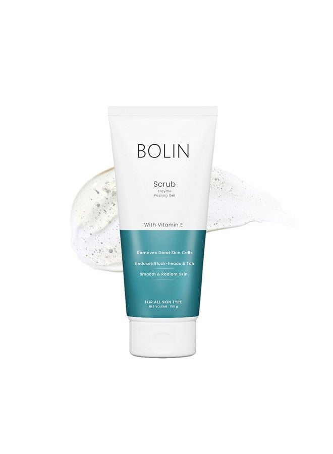 BOLIN Enzyme Peeling Gel Scrub with Vitamin E, 150g, For All Skin Types - Image 4