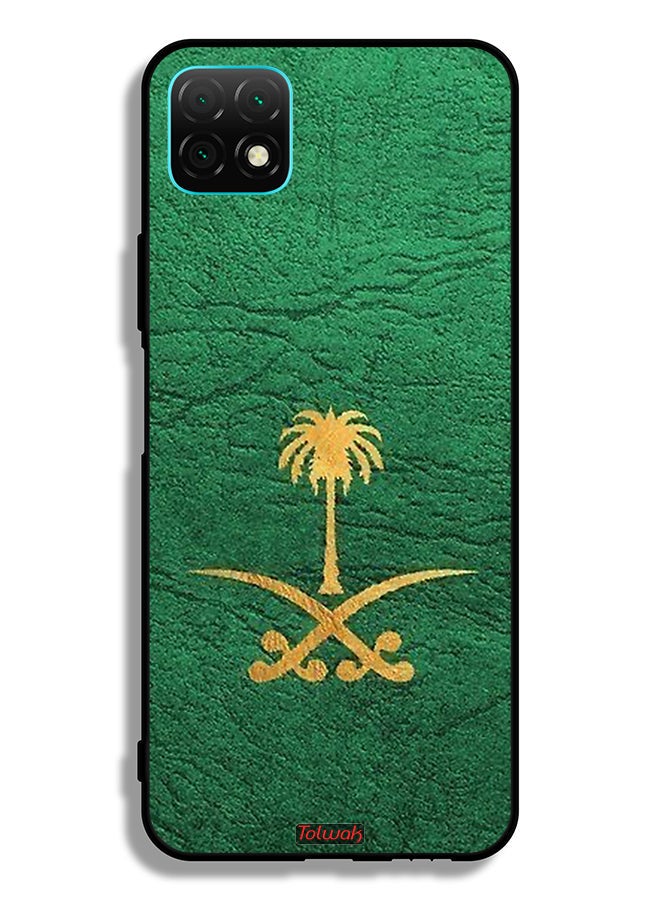 Tolwak Huawei nova Y60 Protective Case Cover Kingdom Of Saudi Arabia Sign On Leather - Image 2