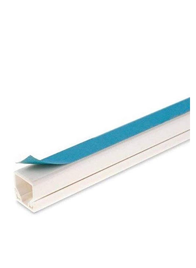 Self-adhesive PVC Trunking (16mm x 1m Long) 