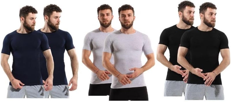 كوتونيل مجموعة ملابس داخلية رجالية من Cottonil، تحتوي على 6 قطع - Image 2