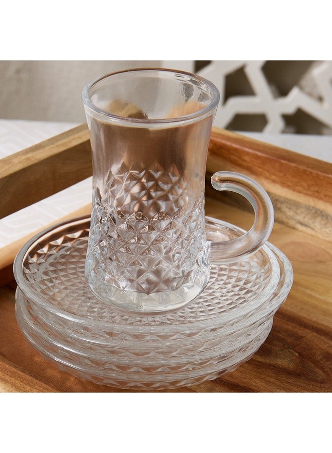 هوم بوكس طقم أكواب قهوة بوبوس 12 قطعة مع صحون 110 مل - Image 3