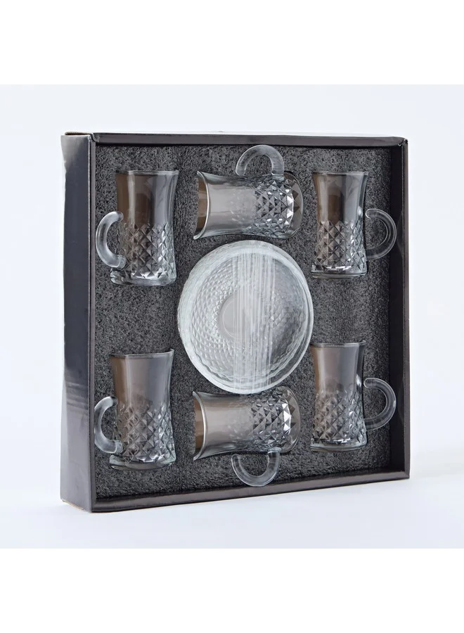 Home Box Popus 12-Piece Istikan Cup Set with Saucer 110 ml