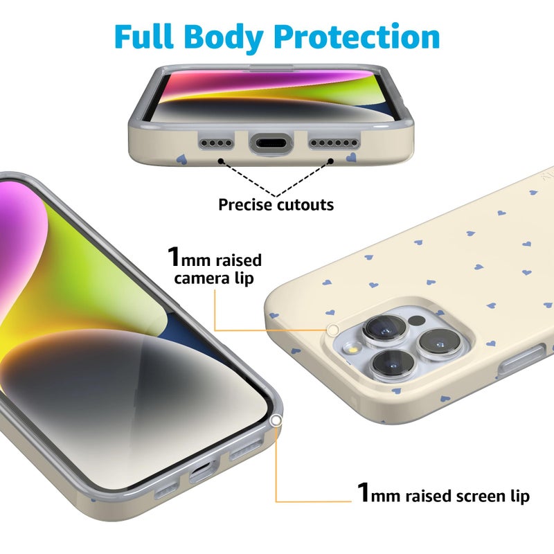 Casely iPhone 16 Pro Max Case | I'm Yours | Tiny Hearts | Compatible with MagSafe | Classic Ultra Slim Design - Image 3