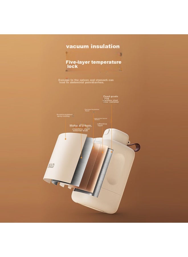 Skuld Portable Milk Warmer, Constant Temperature Kettle, Wireless Baby Milk Warmer, For Outdoor Use, T5 Fast Charging Version - Image 3