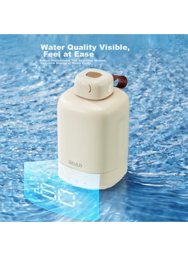 Skuld Portable Milk Warmer, Constant Temperature Kettle, Wireless Baby Milk Warmer, For Outdoor Use, T5 Fast Charging Version - Image 2