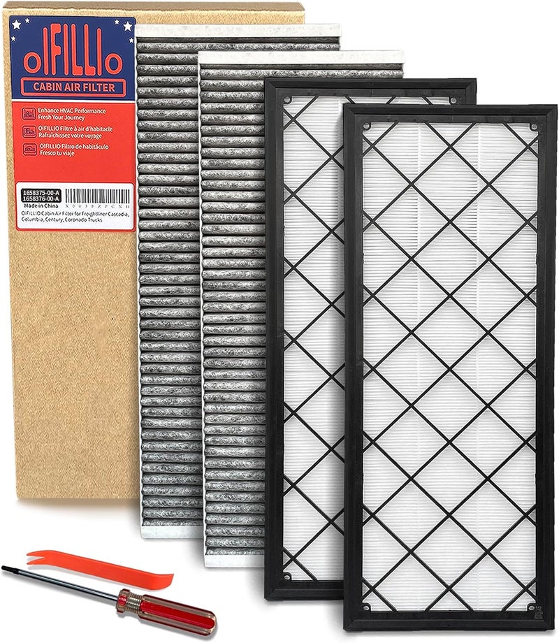 OIFILLIO HEPA Cabin Air Filter for Model Y (2020-2024) - 4-Piece Set with Tools - Image 1